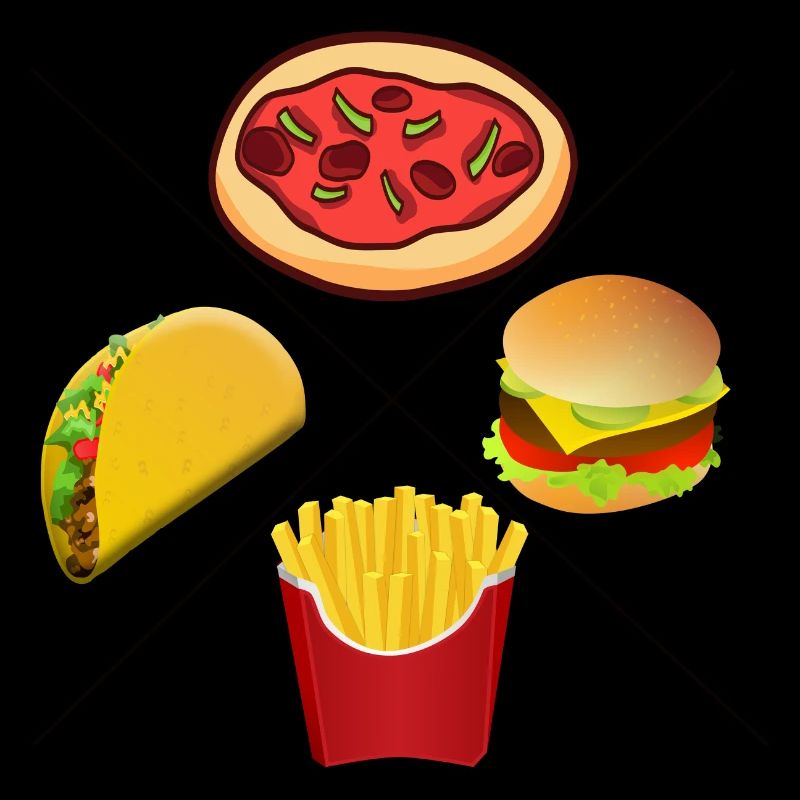Fast food logo
