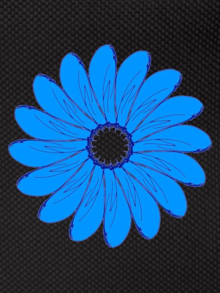 fleur bleue
