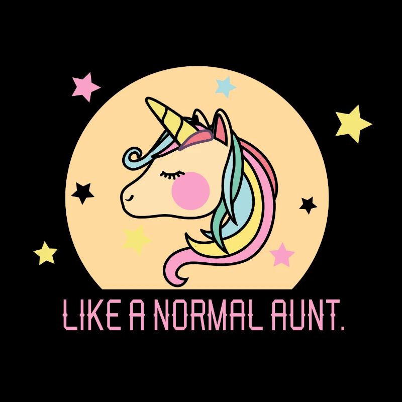 Aunticorn Geschenk Einhorn Mädchen