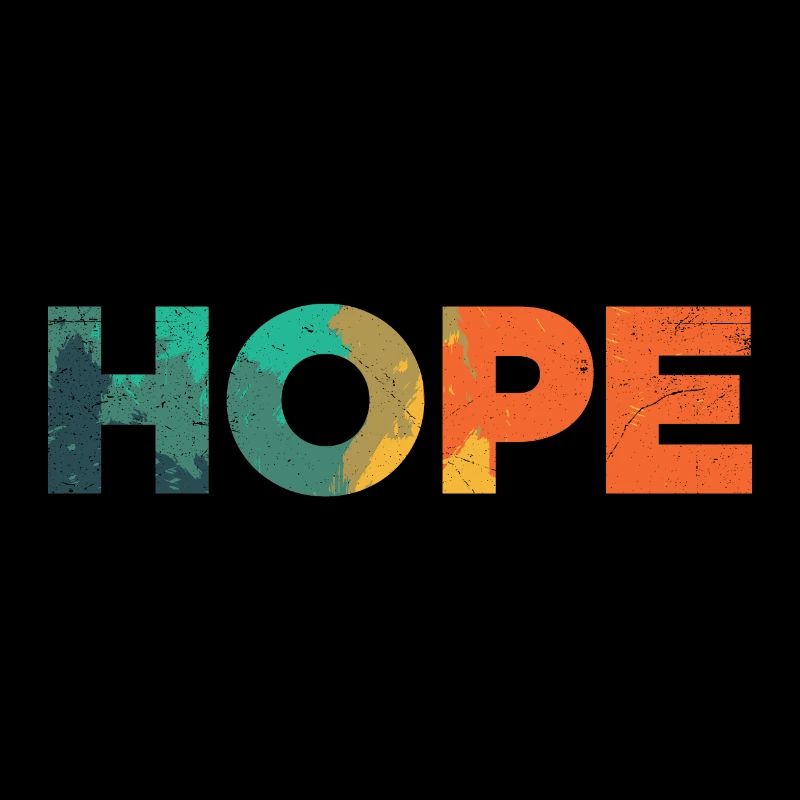 HOPE Pray Pray Inspirational Quotes Geschenkidee