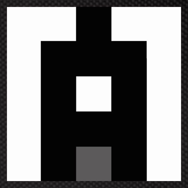 symbol M schwarzweiß