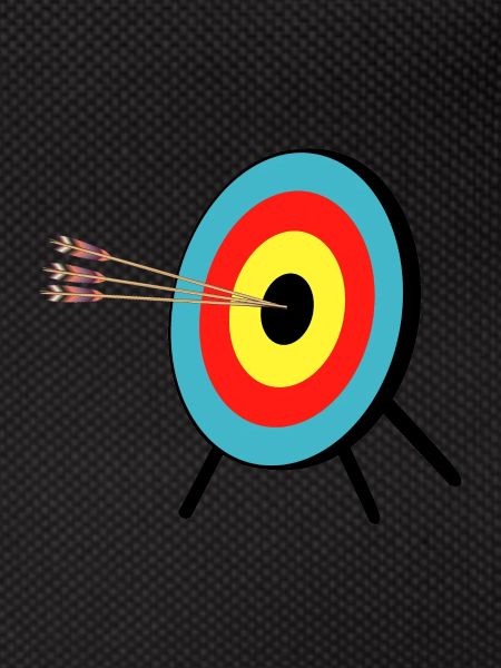 Three Arrow Bullseye