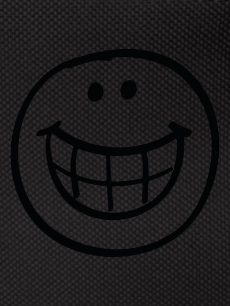 Broad grin
