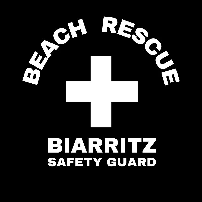 Beach rescue Biarritz