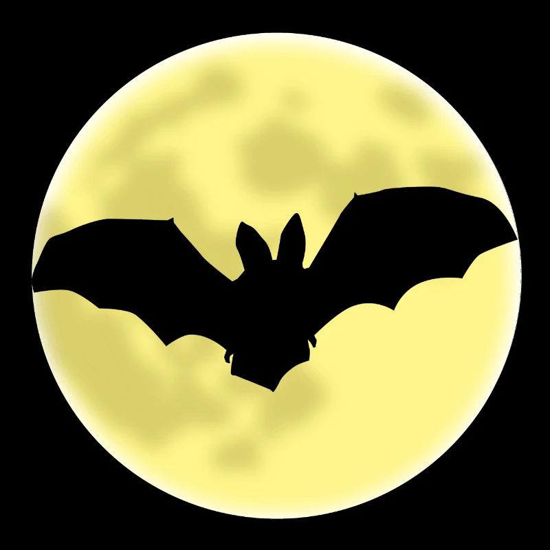 Fledermaus, Mond, Halloween, Dracula, Vampir, bat,