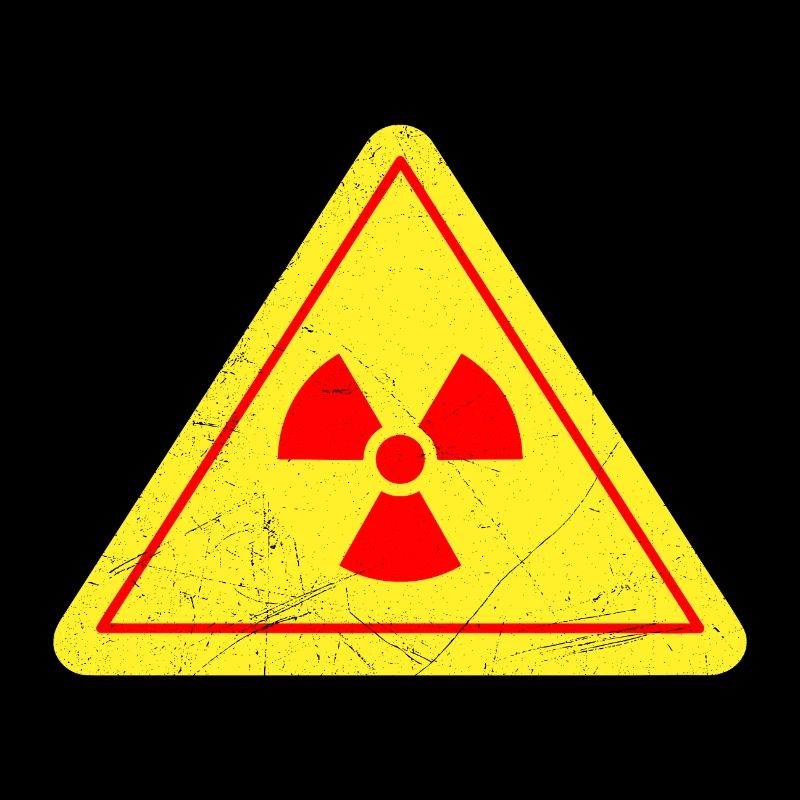Sybmol Ionisierende Strahlung Warnung Geschenk