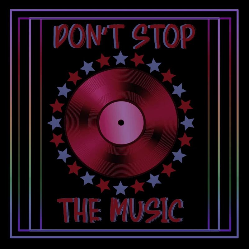 dont stop the music tons violet bordeau