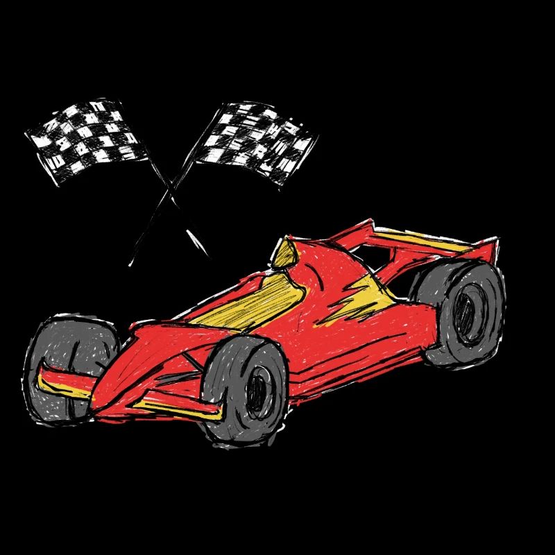 Voitures de course pour enfants, voitures de sport, formules, pilotes de course