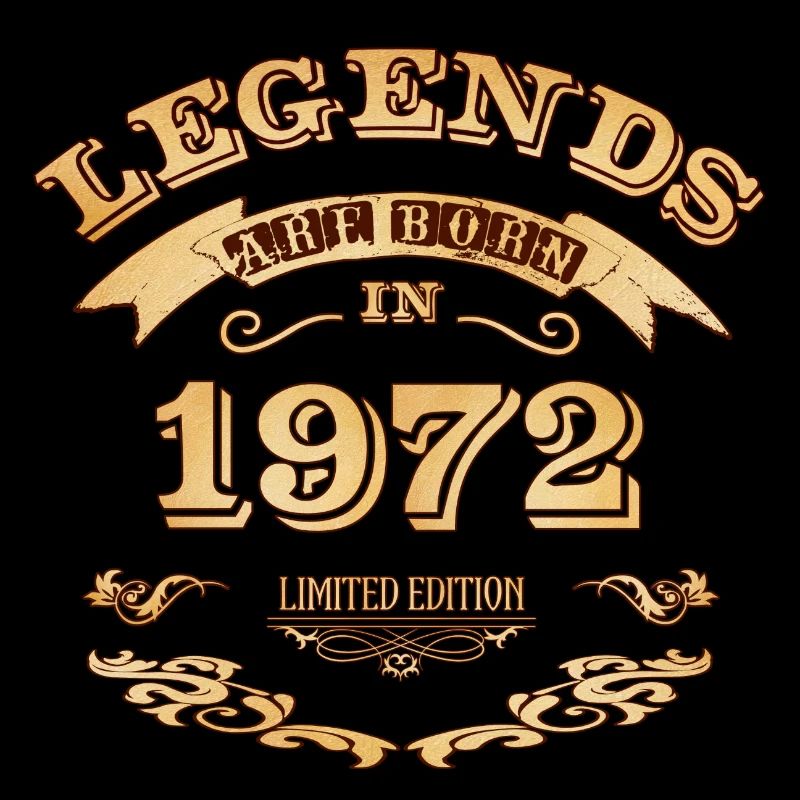 Legenden wurden 1972 geboren