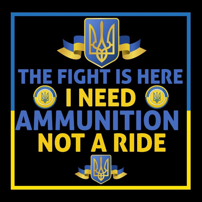 The fight is here I need ammunition not a ride