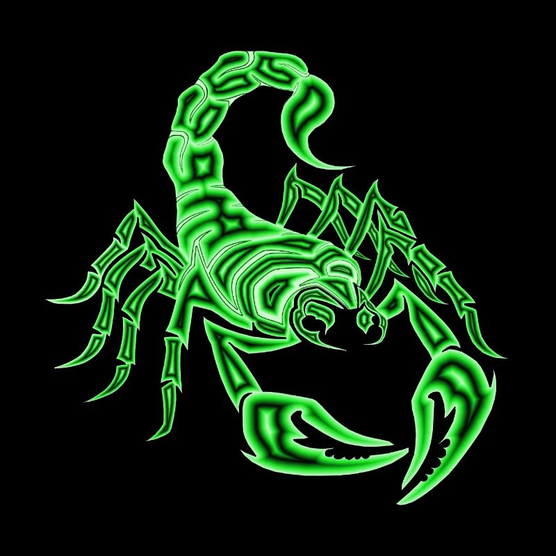 Scorpion, vert