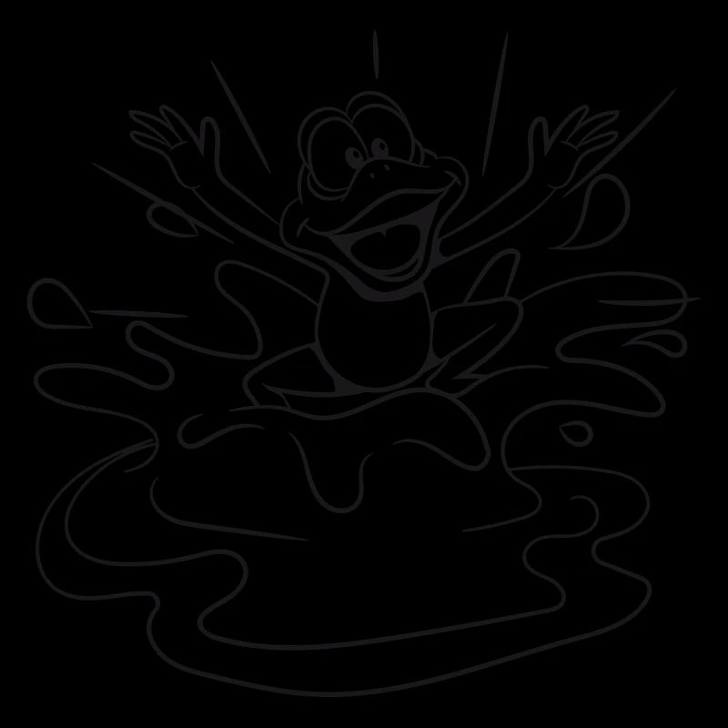Étang d’eau de grenouille