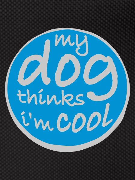 Dog thinks im cool