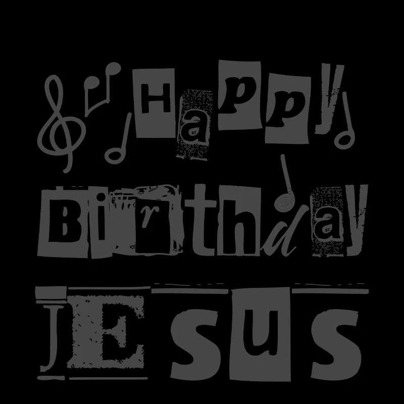 Conception chrétienne de Noël Joyeux anniversaire Jésus