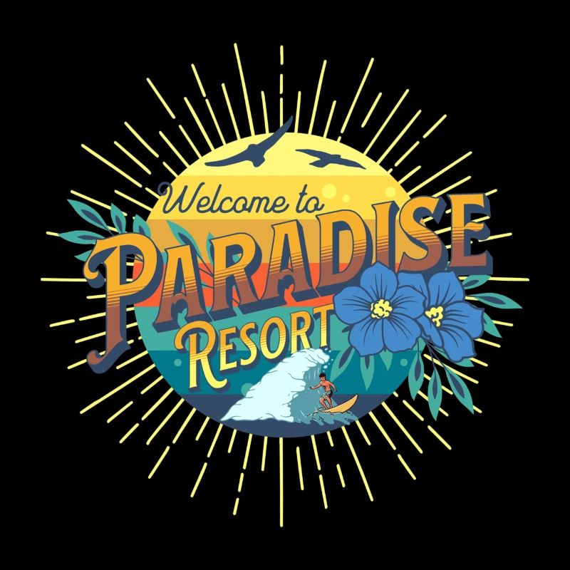 Willkommen im Paradise Resort Surfen