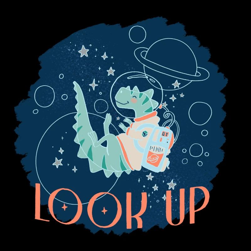 Dinosaure dans l’espace