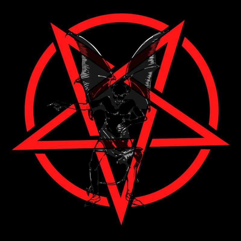 Pentagram-Red-Devil-Black