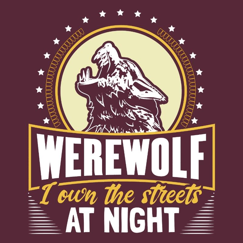 Halloween Werewolf Moon Ghost Hour Gift