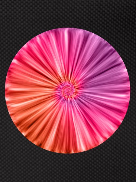 Tie Dye Floral Pattern