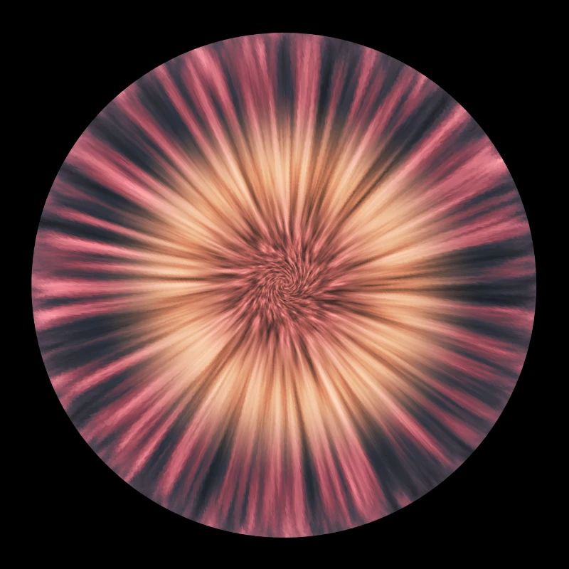 AbstractTie Dye Flower Pattern