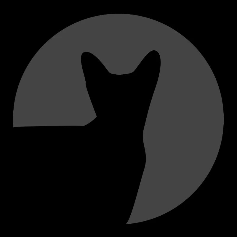 Cat in a circle