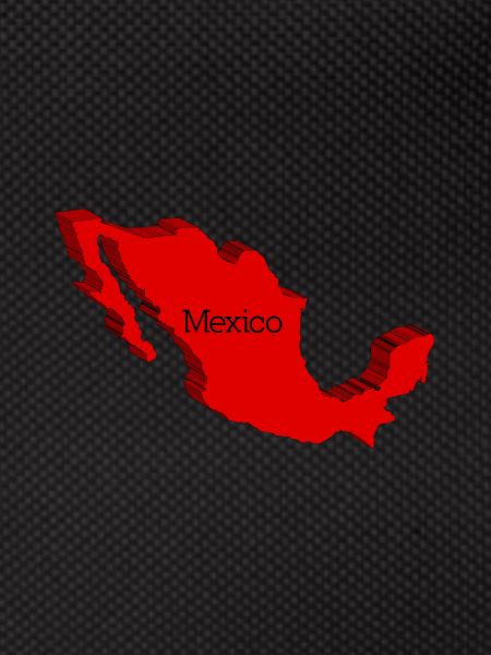 Mexico 3D Map