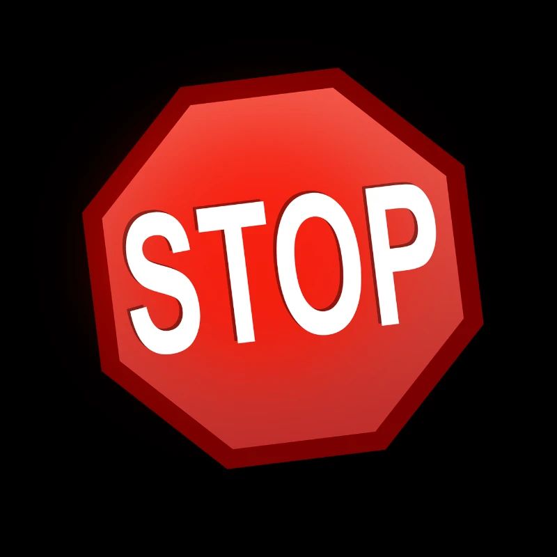 Panneau stop