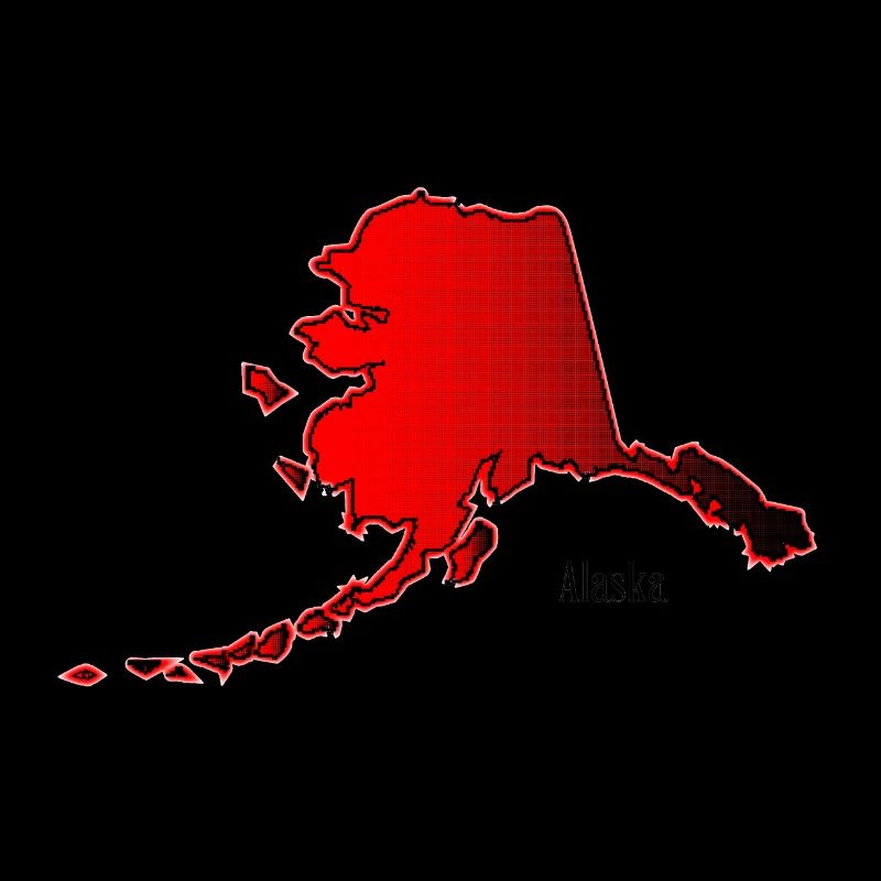 Alaska In Halftone