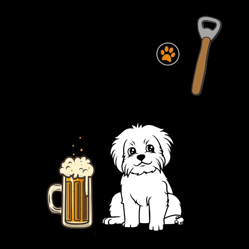 Hunde und Bier alles was ein Mann braucht Besitzer