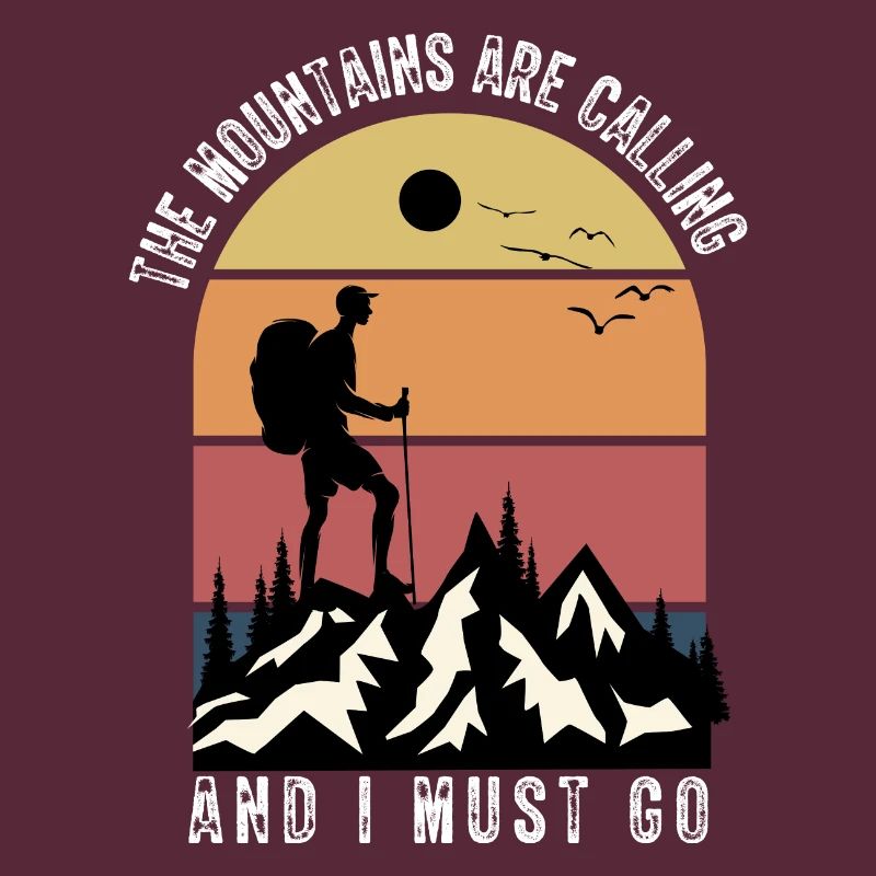 Mountain Calling gift idea The mountain calls me