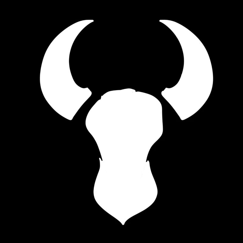 symbole de cornes de taureau bélier animal