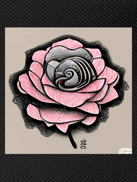 La rose japonaise