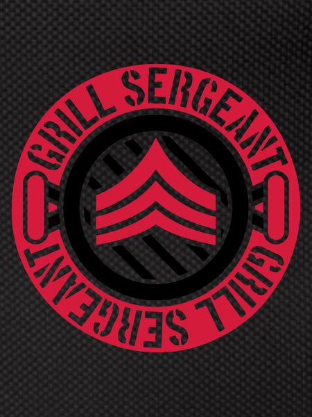 Barbecue Grill Sergeant Stamp
