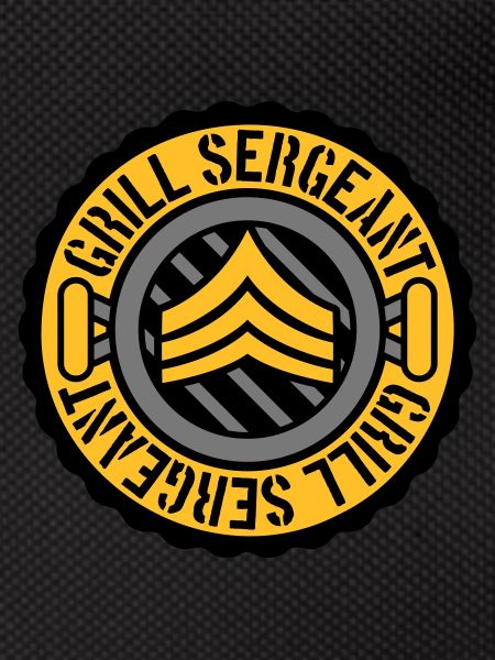 Grill Sergeant Stamp BBQ