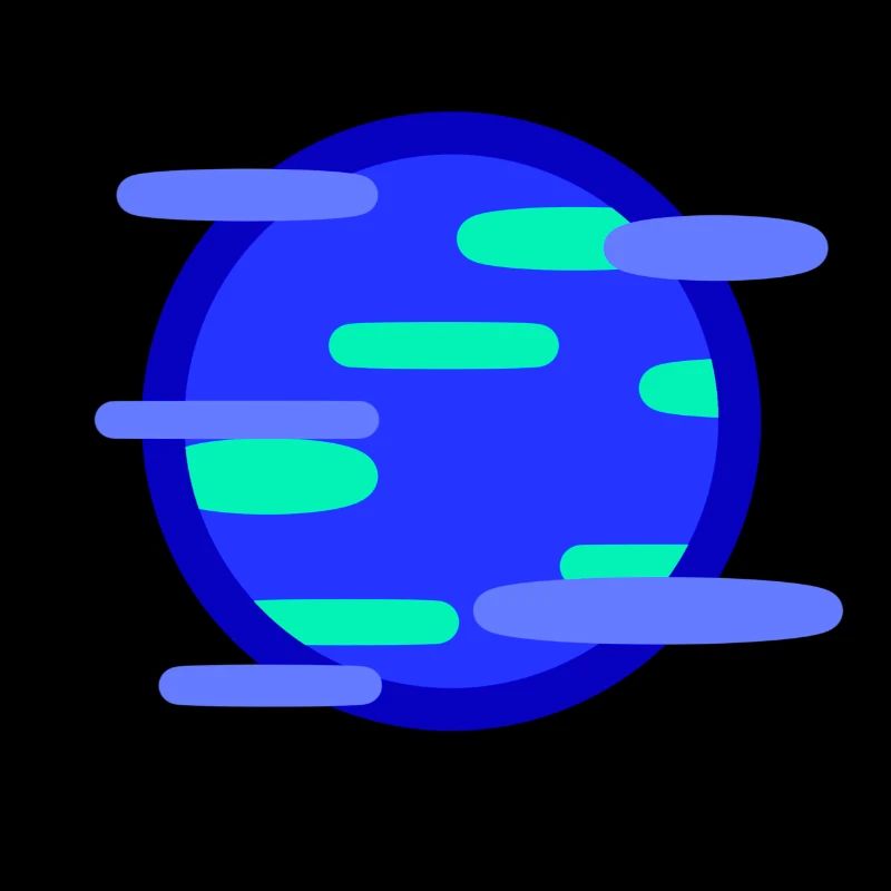 Cartoon Earth Symbol World Circle