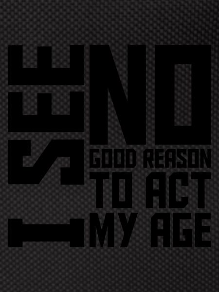 to act my age