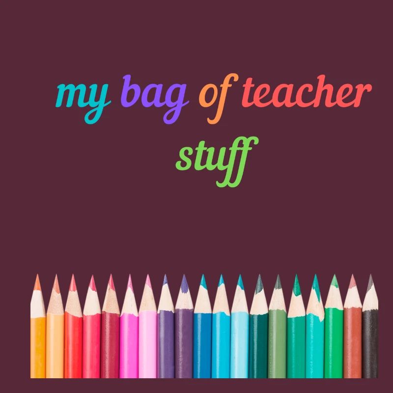 Sac d’enseignant pour les trucs d’enseignant