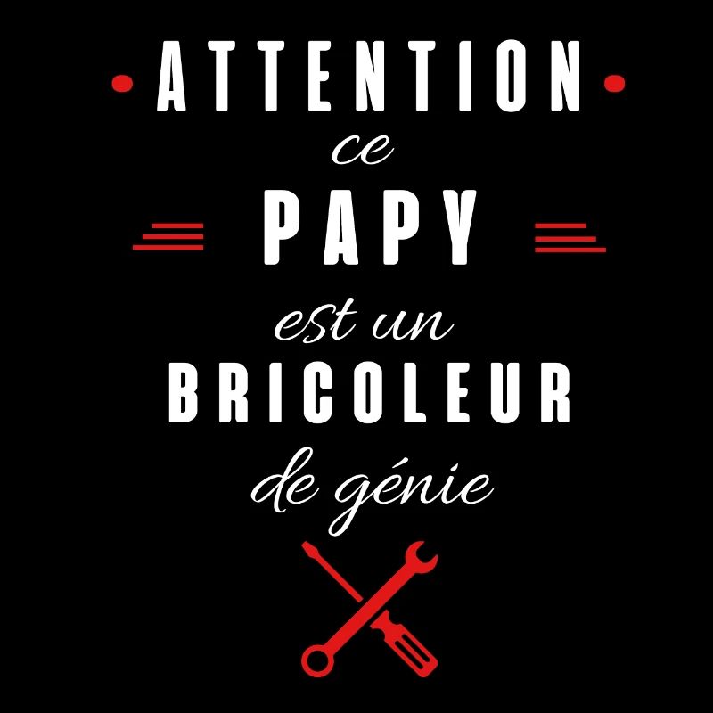 attention ce papy est un bricoleur de génie