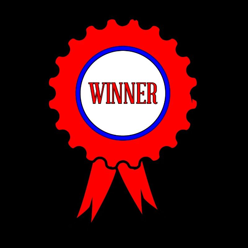 Winner Red Rosette