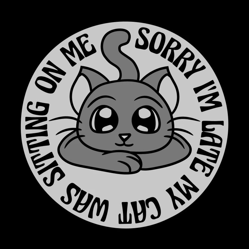 désolé chat était assis