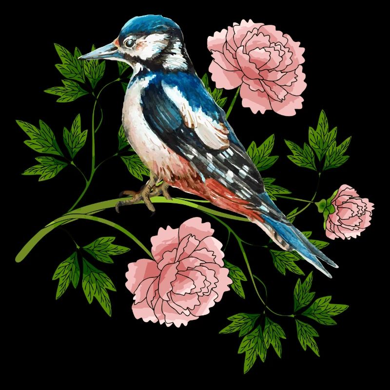 Oiseau coloré