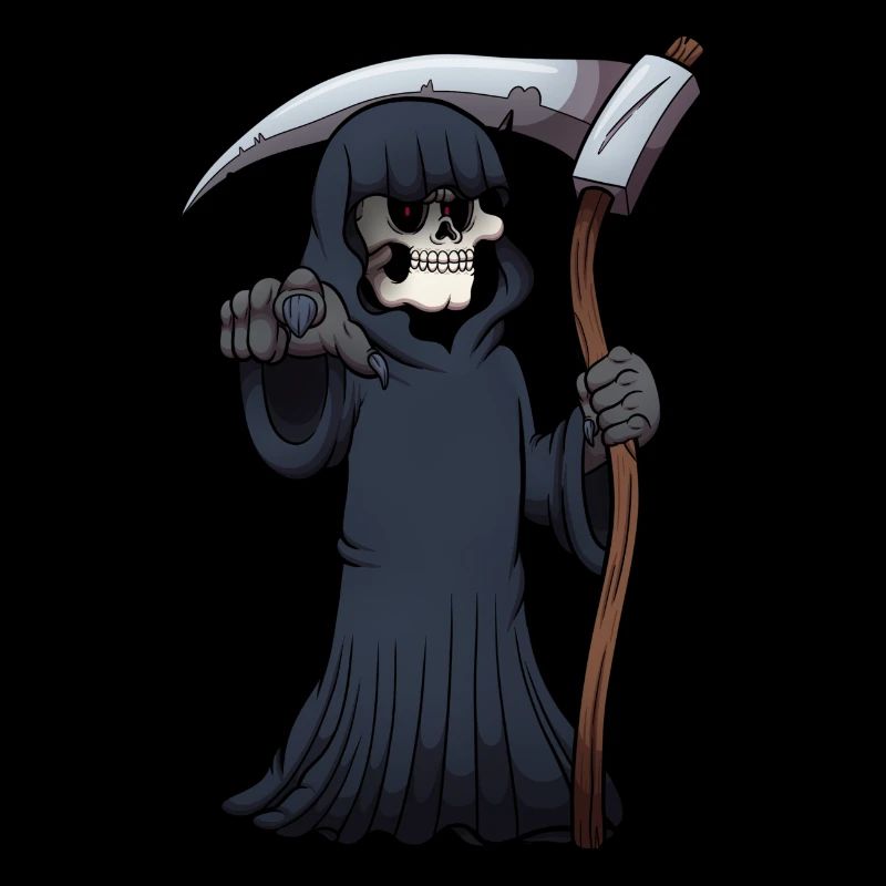 Grim Reaper Pointing At You