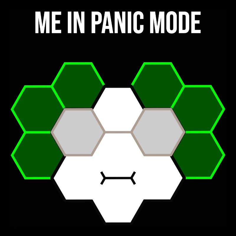 Moi en mode panique