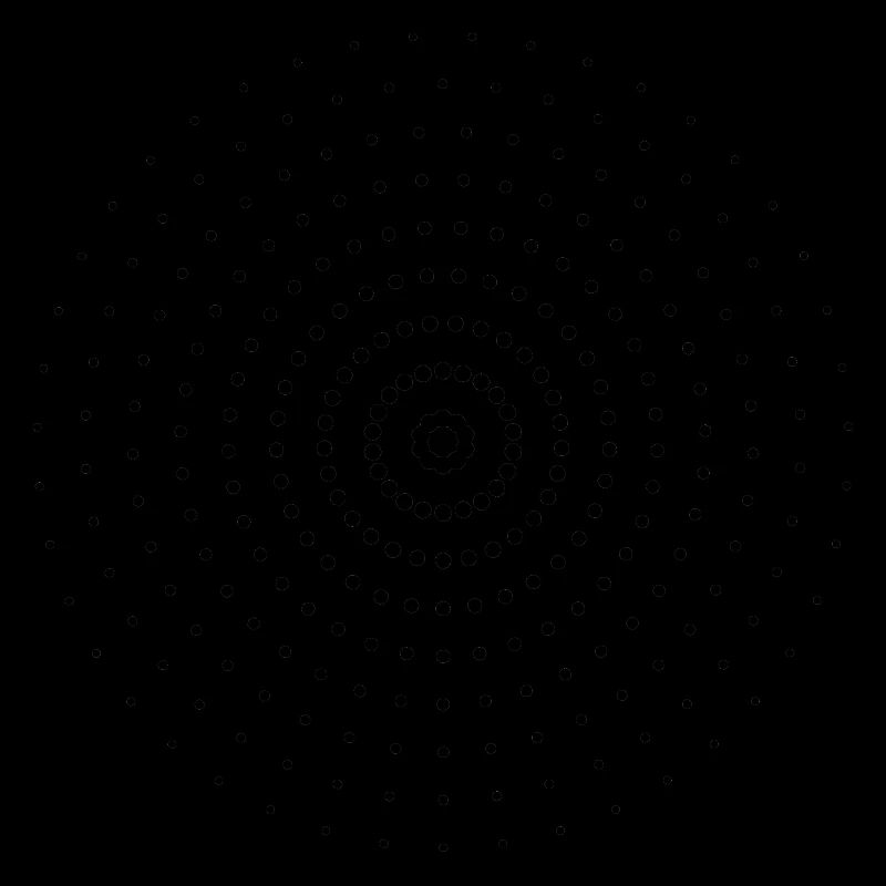 Unscharf| Punkte | Schwarz| Geschenkidee