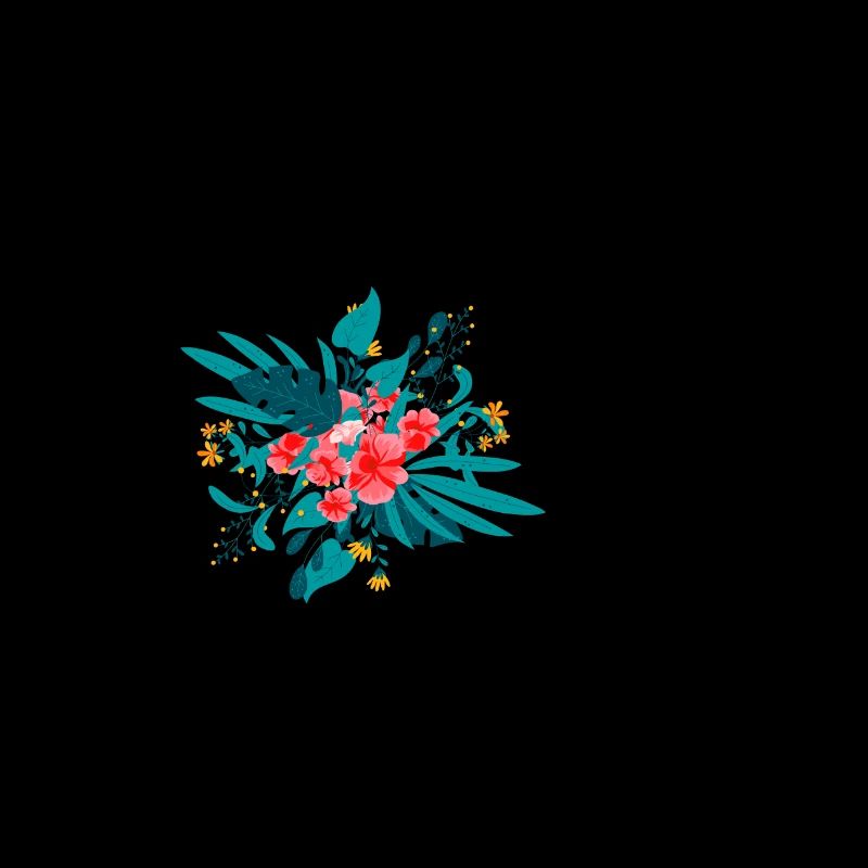 letter D flowered