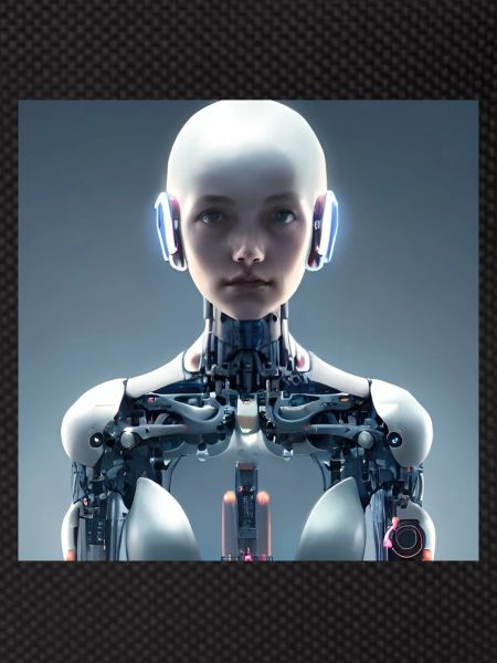 Gaming-Cyber-Mädchen