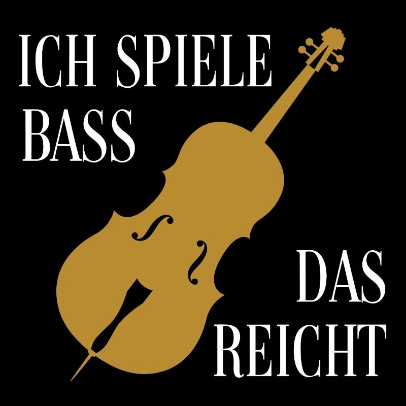 Ich spiele Kontrabass - das ist genug