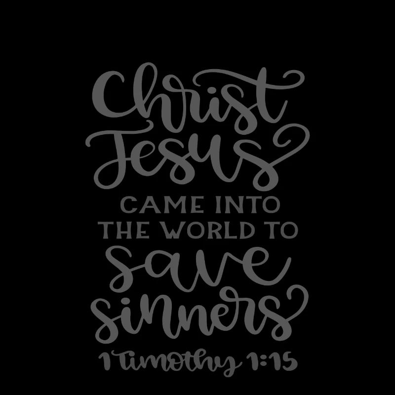 Christian Design Jesus came to Save