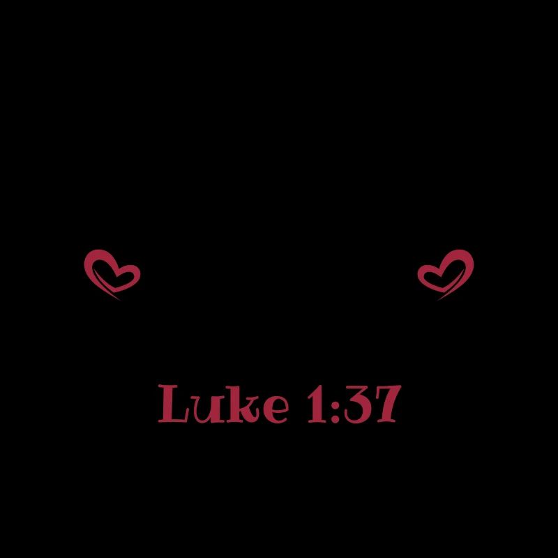 Christian Design for with God nothing shall be