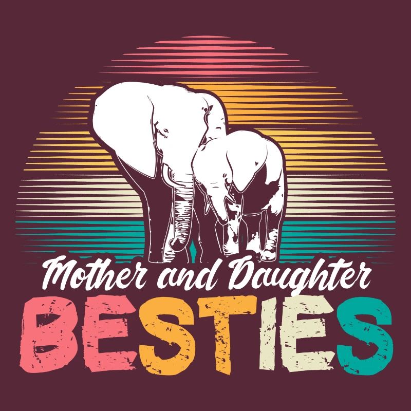 Mutter und Tochter Muttertag Liebe Geschenk